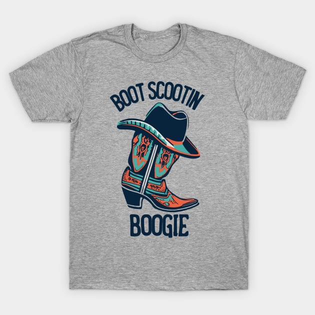 Boot Scootin Boogie Farm Life Yeehaw - Homestead Fashions Funny T-Shirt by stickercuffs